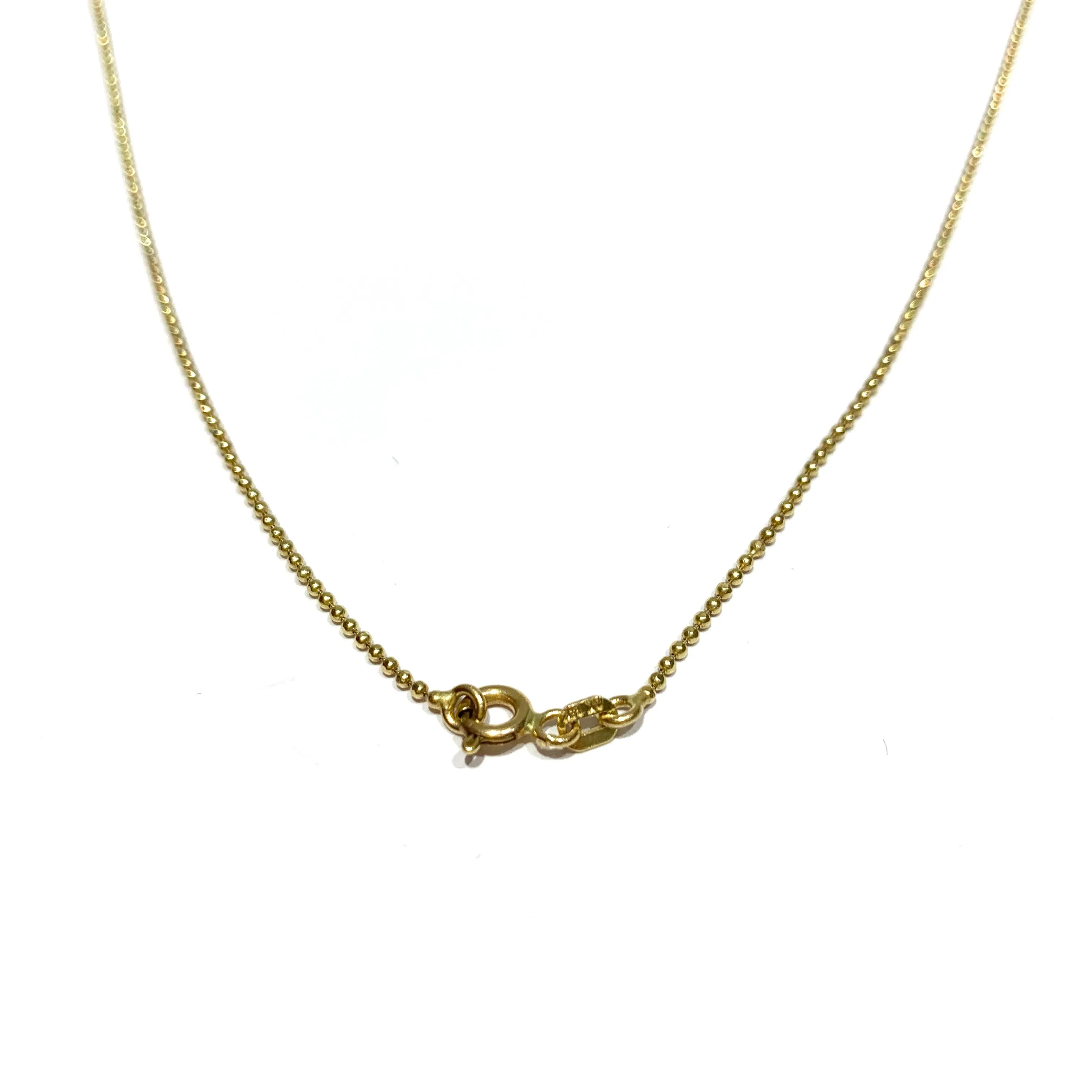 14k Gold Lucky Charm Necklace