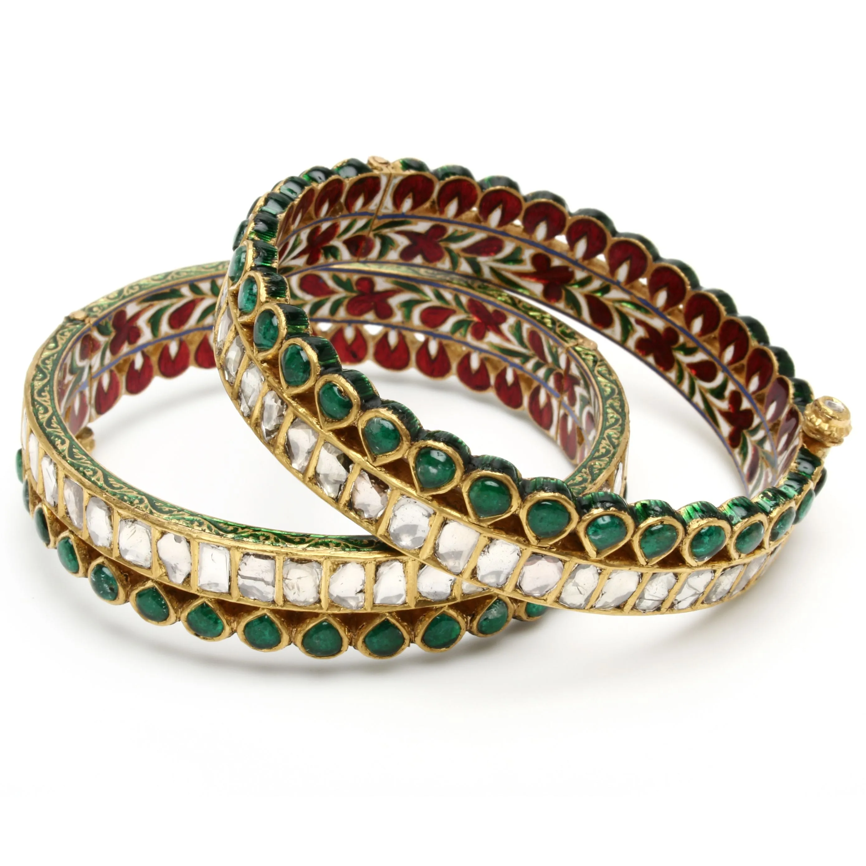 22K Gold Anarkali Bangle