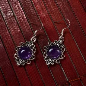 Amethyst Drop Earrings