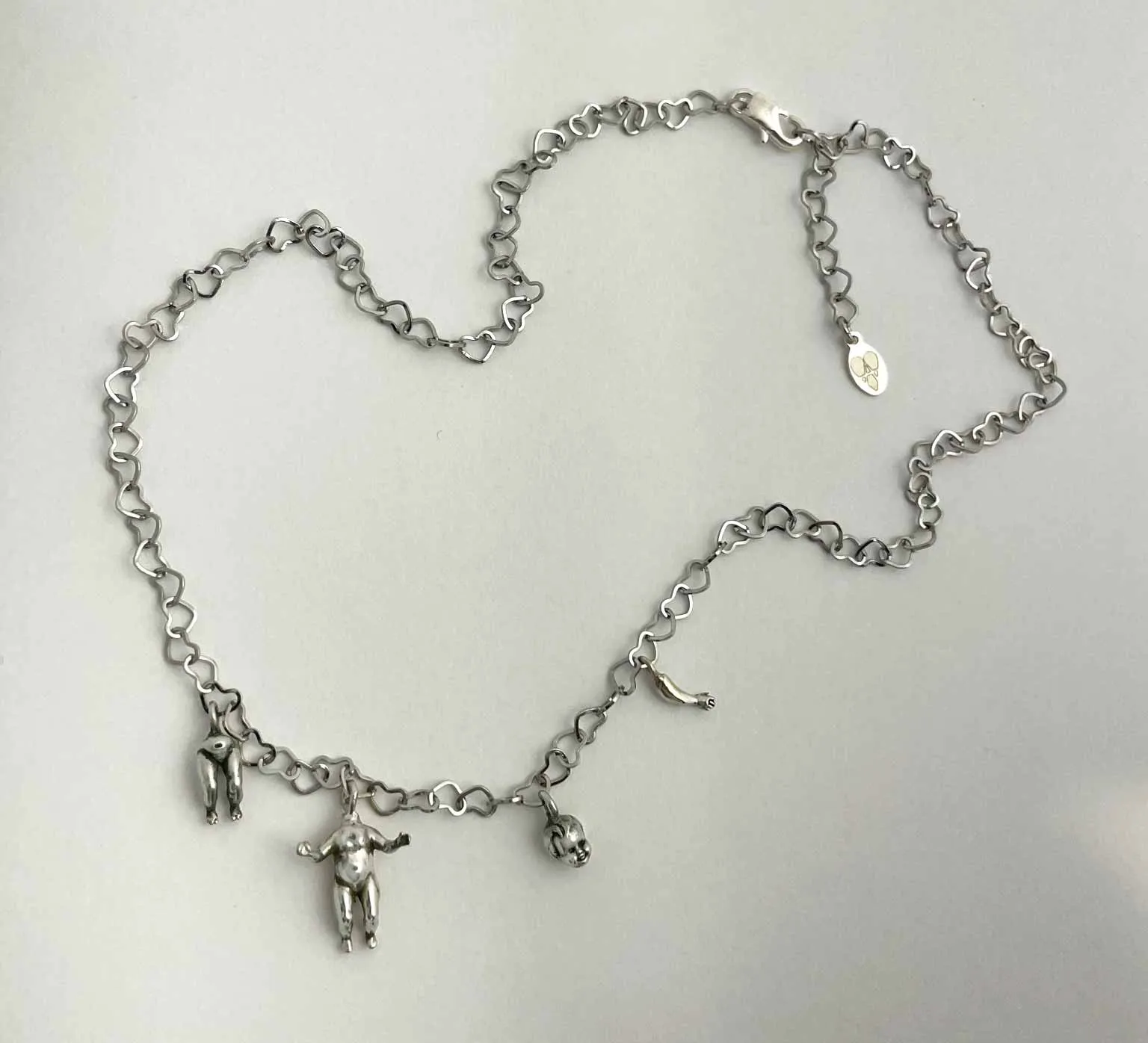 Baby Doll Parts Charm Necklace Ready to Ship