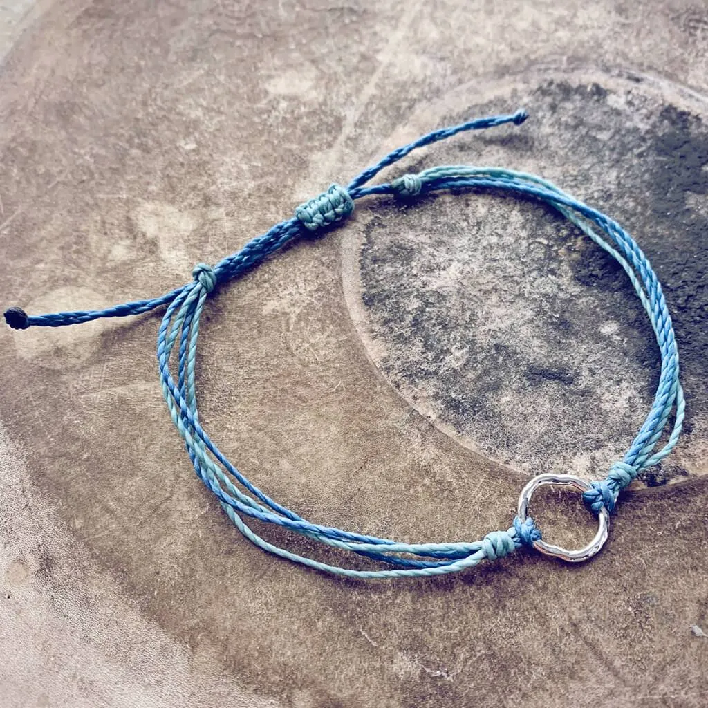 beach break // adjustable cord surf beach bracelets