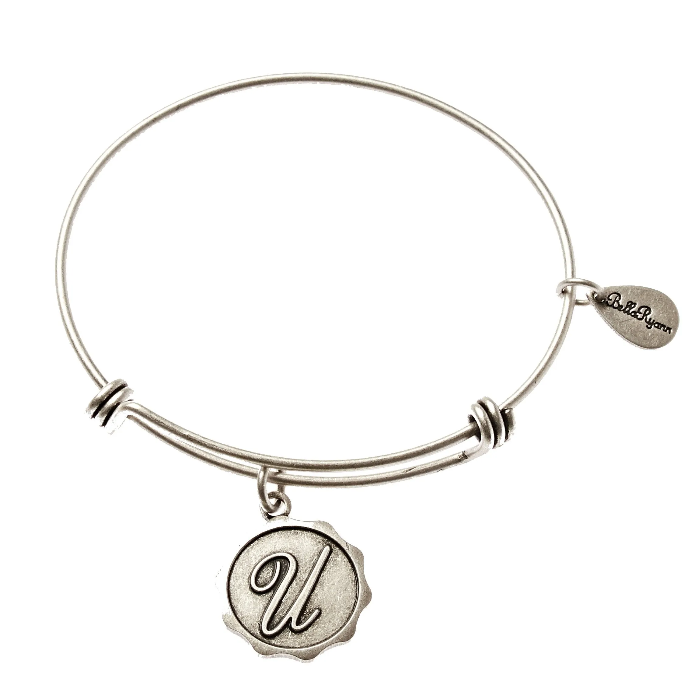 Bella Ryann Bangle Bracelet - Letter U