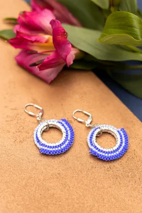 Belle Blue Drop Earrings