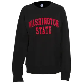 Black Washington State Crewneck