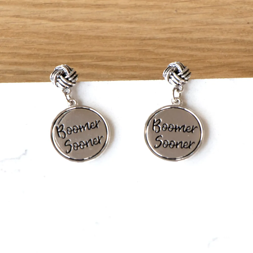 Boomer Sooner Earrings