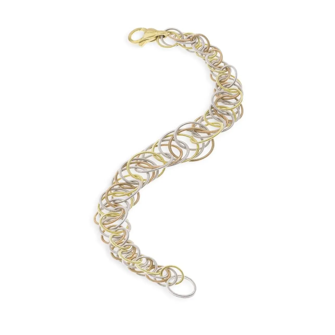 Buccellati - Hawaii - Bracelet with 18k Yellow, Rose and White Gold