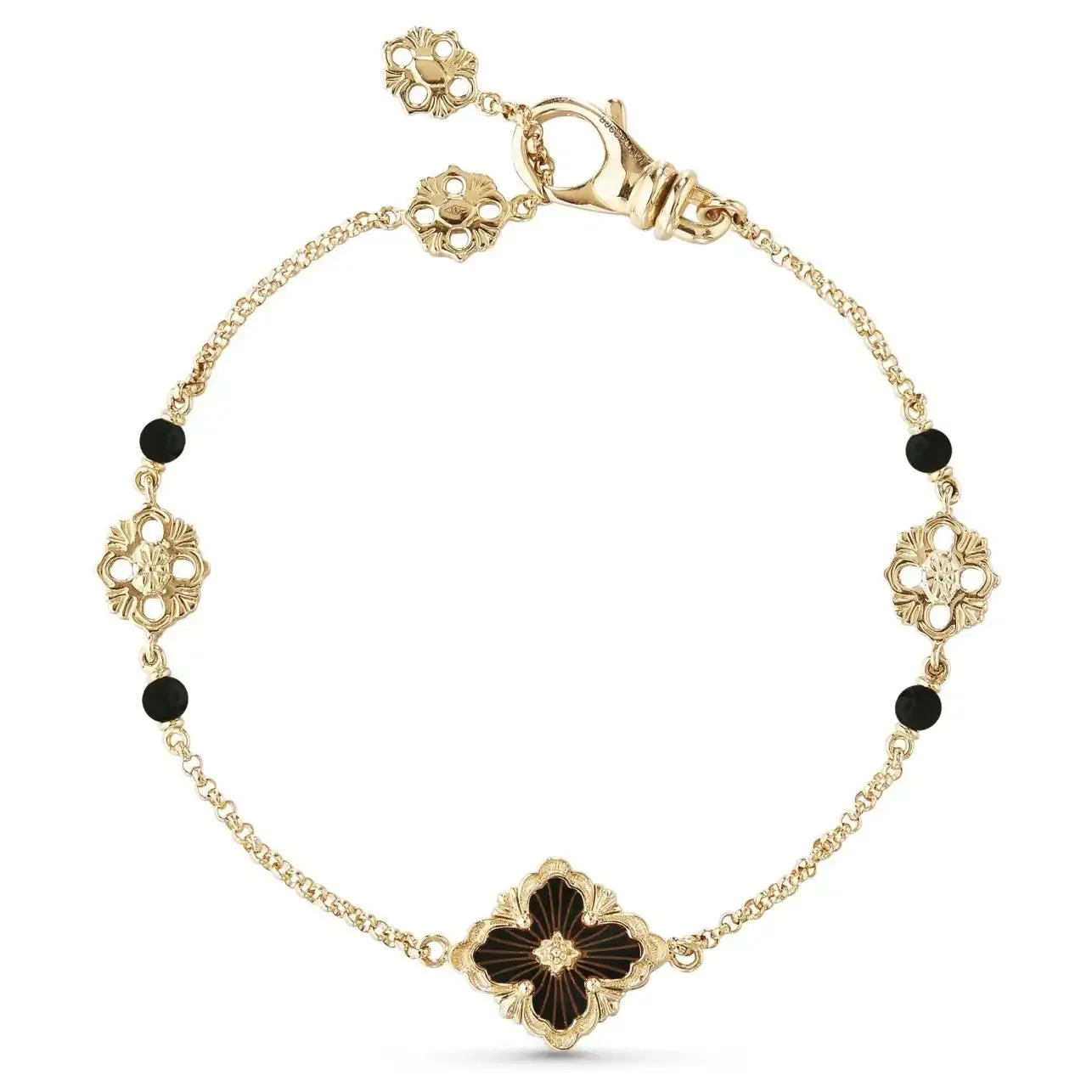 Buccellati - Opera Tulle - Bracelet with Black Onyx, 18k Yellow Gold