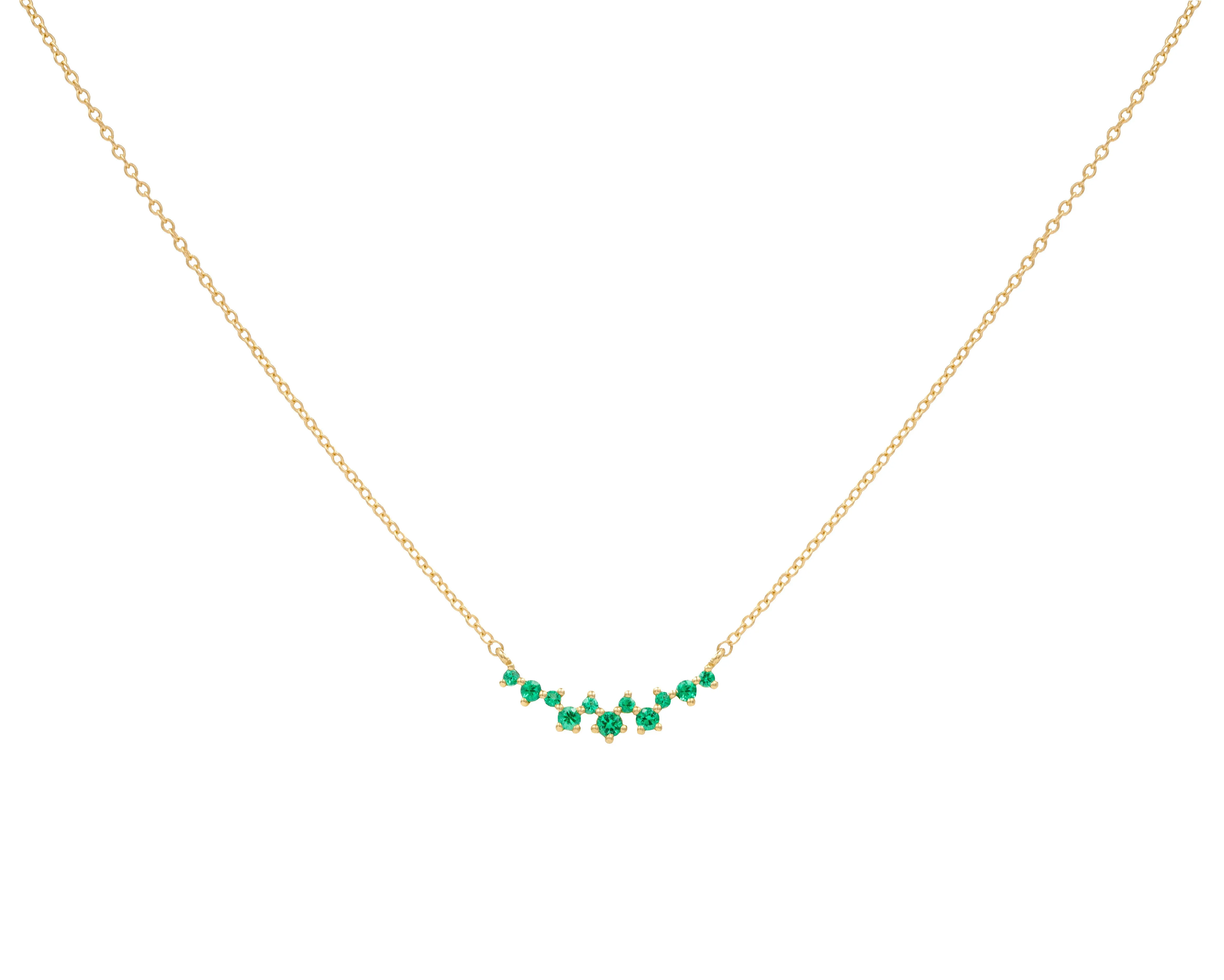 Celeste Emerald Necklace