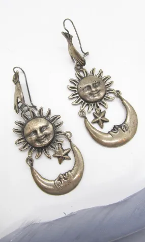 CELESTIAL BEINGS Federico Jimenez Silver Earrings