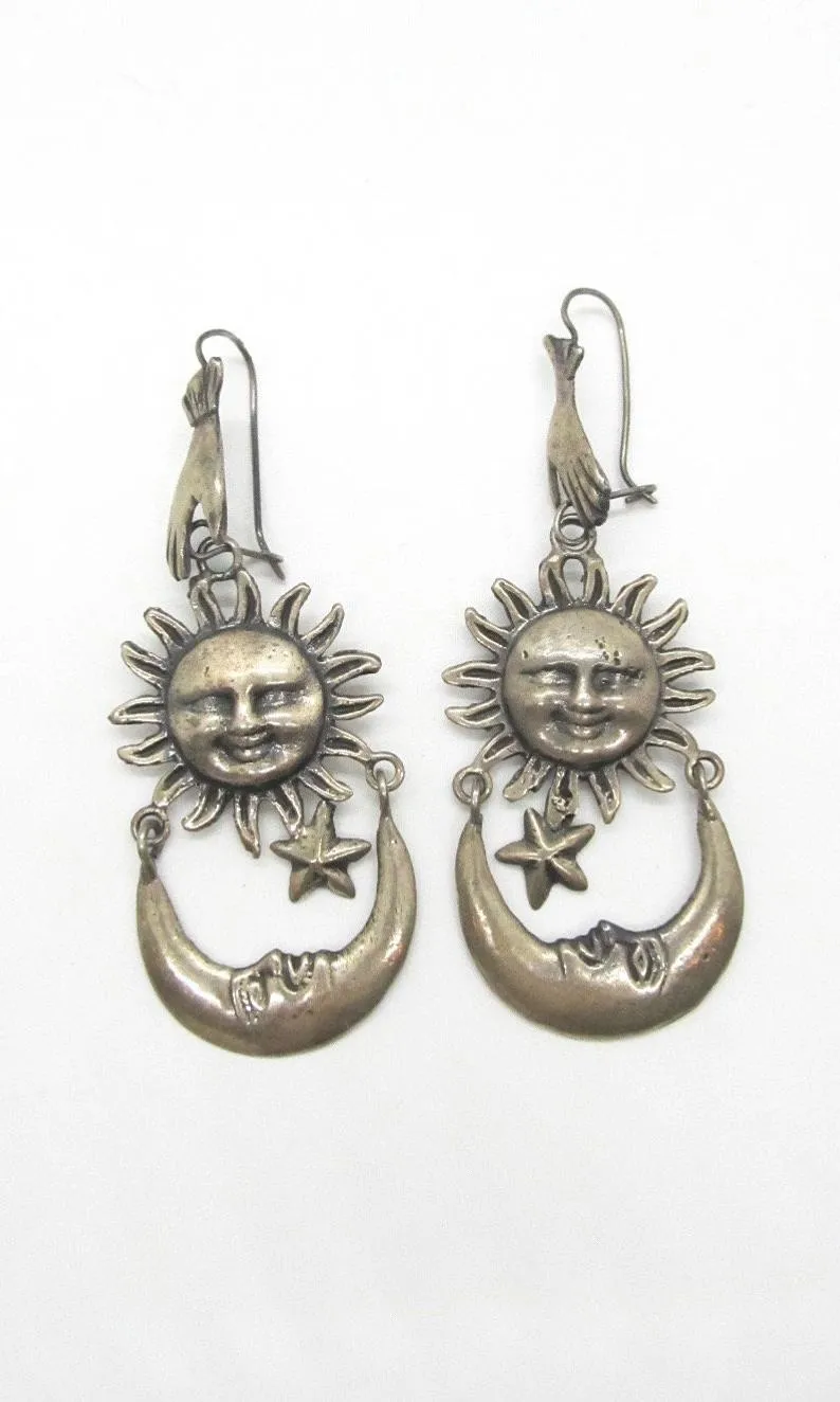 CELESTIAL BEINGS Federico Jimenez Silver Earrings