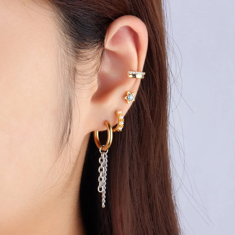 Chain Drop Earring