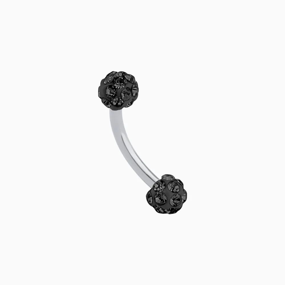 Charm Ball Curved Barbell