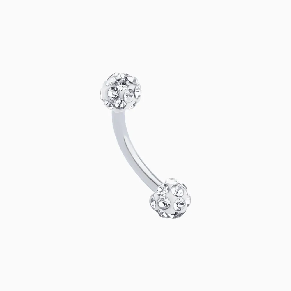 Charm Ball Curved Barbell