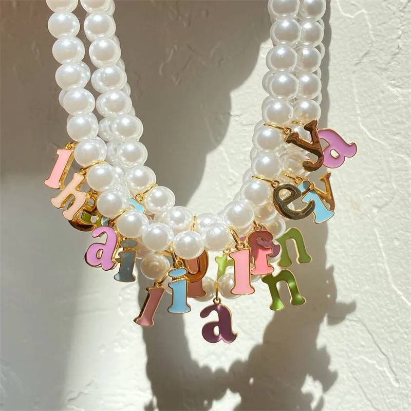 Custom Pearl Candy Necklace