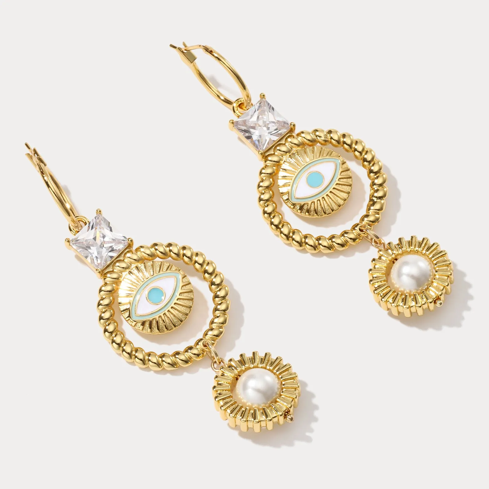 Devil Eye Drop Earrings