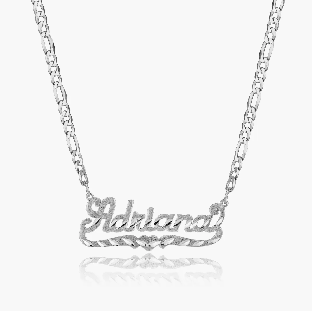 Diamond Cut Name Necklace