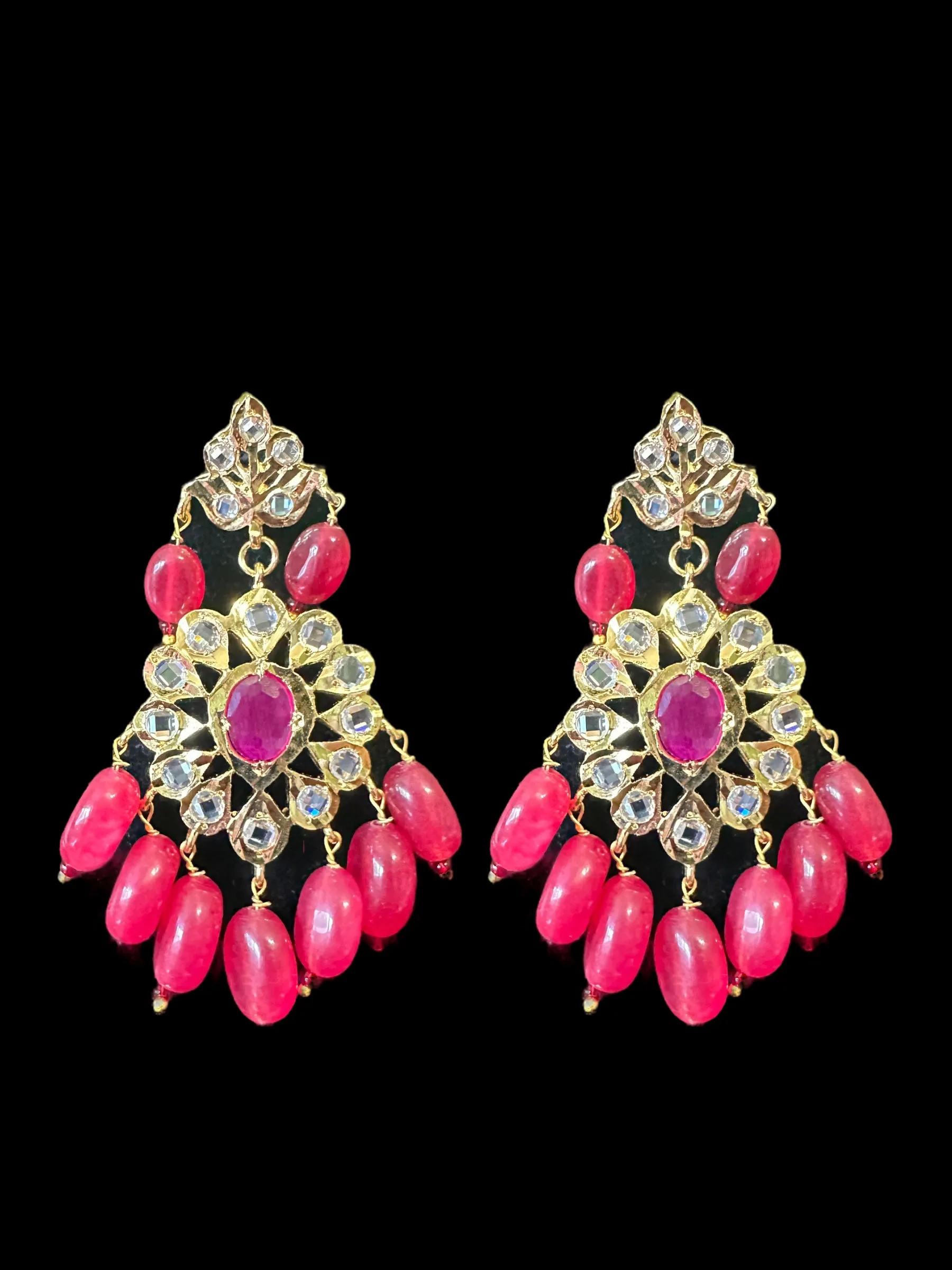 DLN15 Tanisha rani haar  with earrings ( READY TO SHIP )