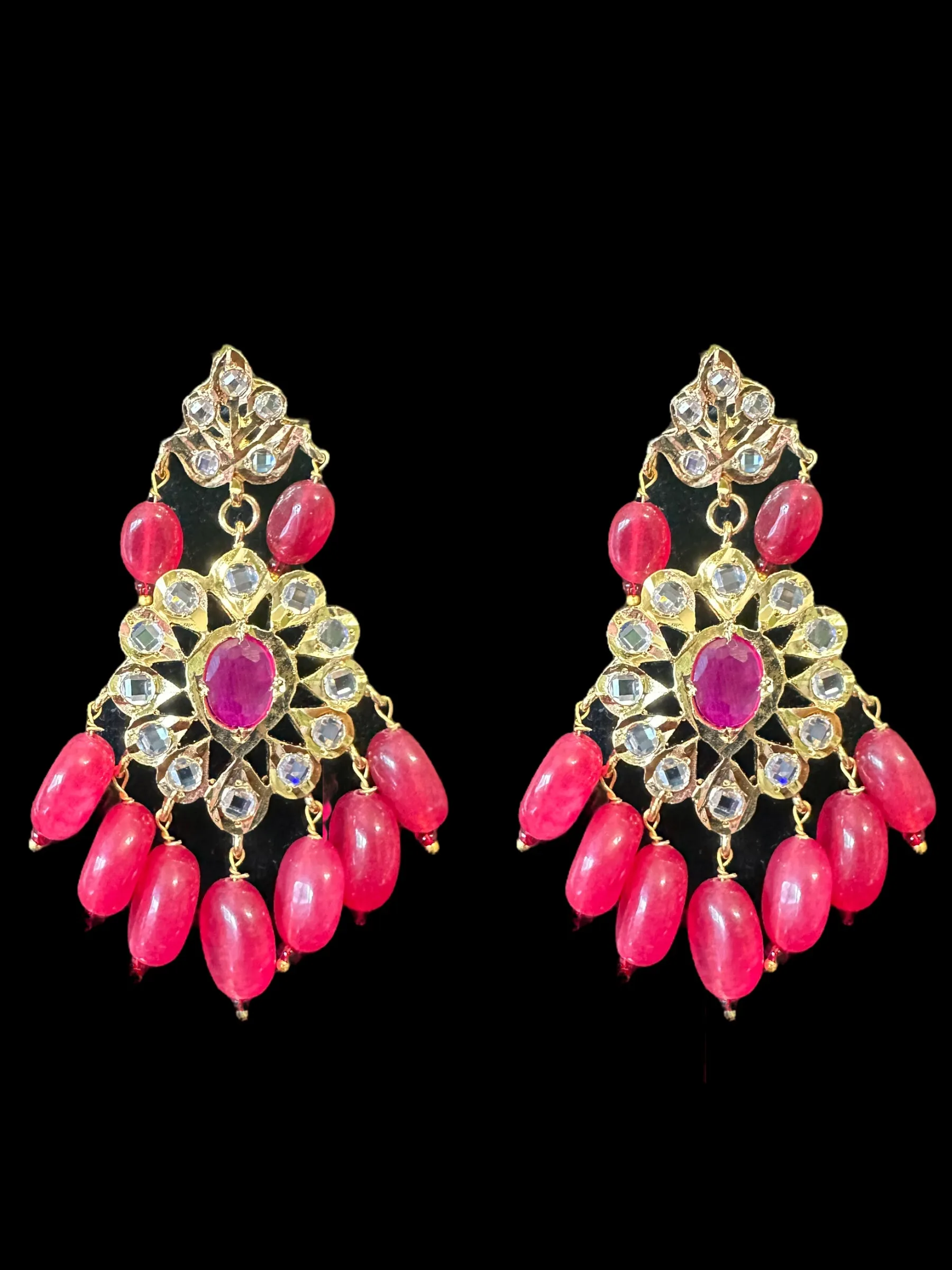 DLN15 Tanisha rani haar  with earrings ( READY TO SHIP )