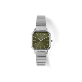 Esther Watch - Green Face/Silver Band