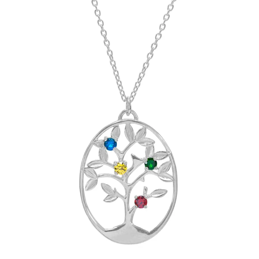 Family Birthstones Pendant