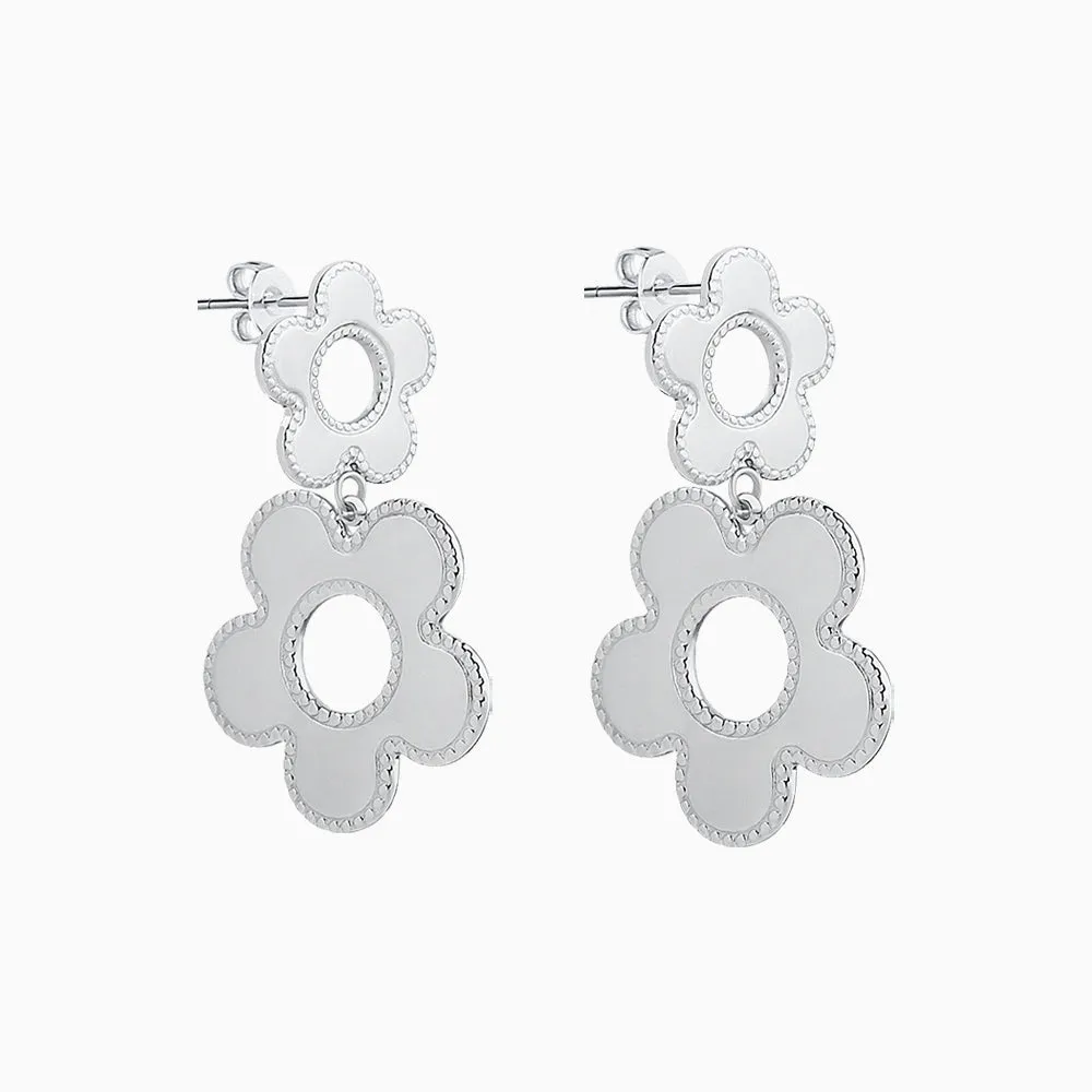 Flower Dangle Earrings