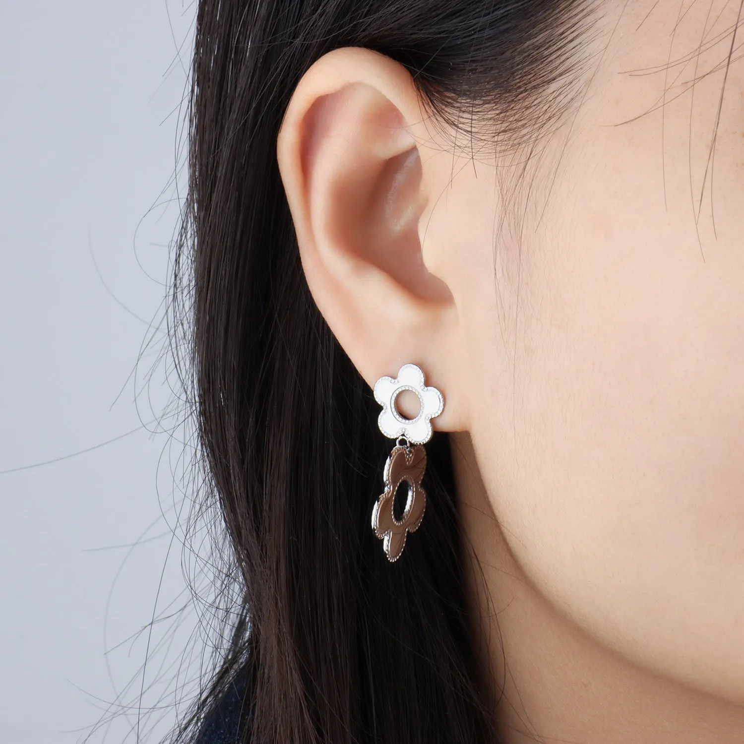 Flower Dangle Earrings