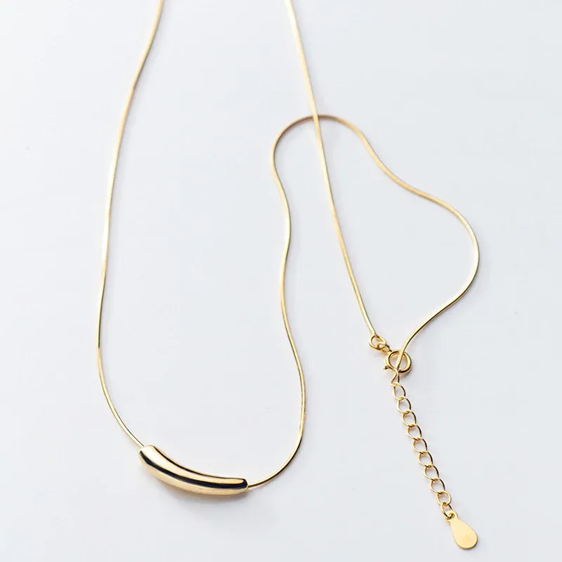 Fresh Accessories - Bar Gold Necklace