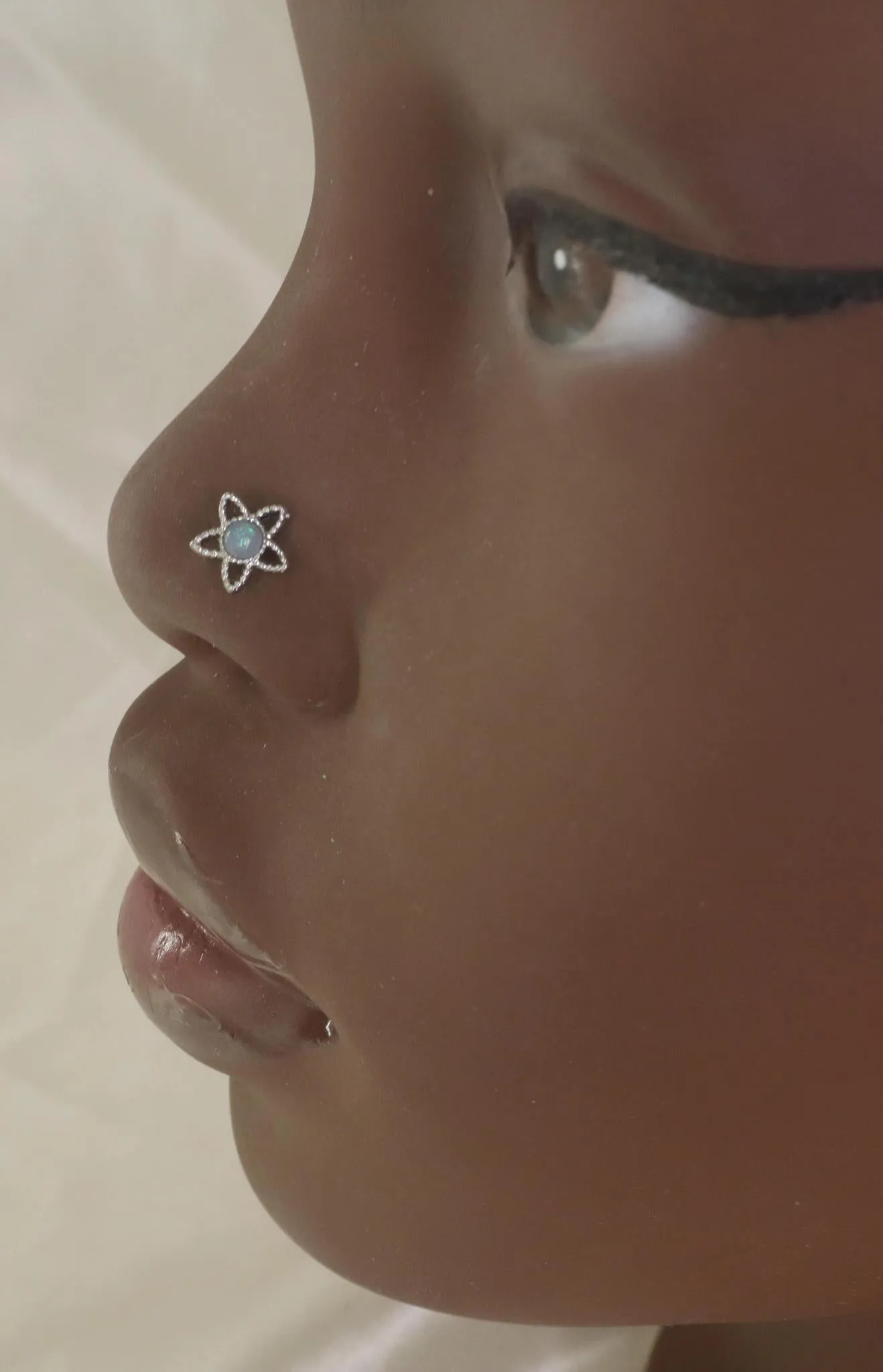 Galaxy Flower New Nose Stud Piercing