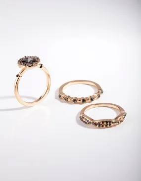 Gold Engagement Ring Pack