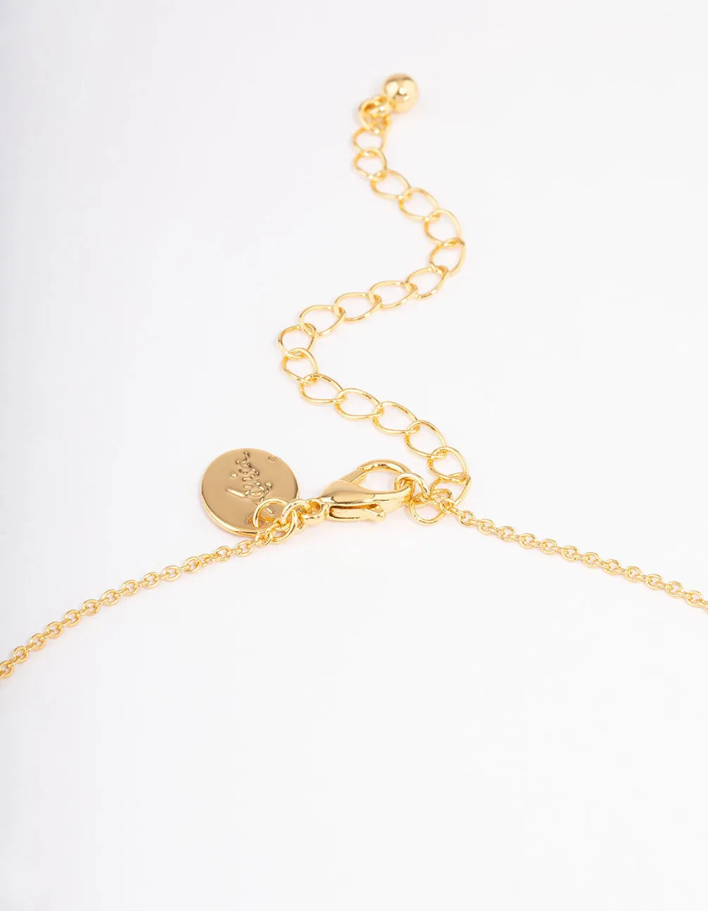 Gold Plated Sagittarius Coin Pendant Necklace