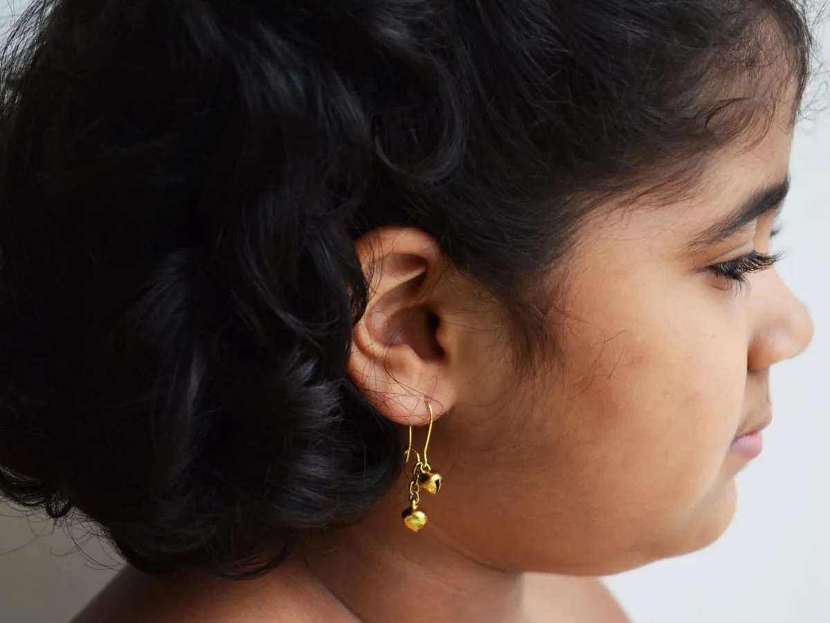 Gold Silver Everyday Wear Drop Earring Gift Set for Girls, Minimalist Festival Jewelry