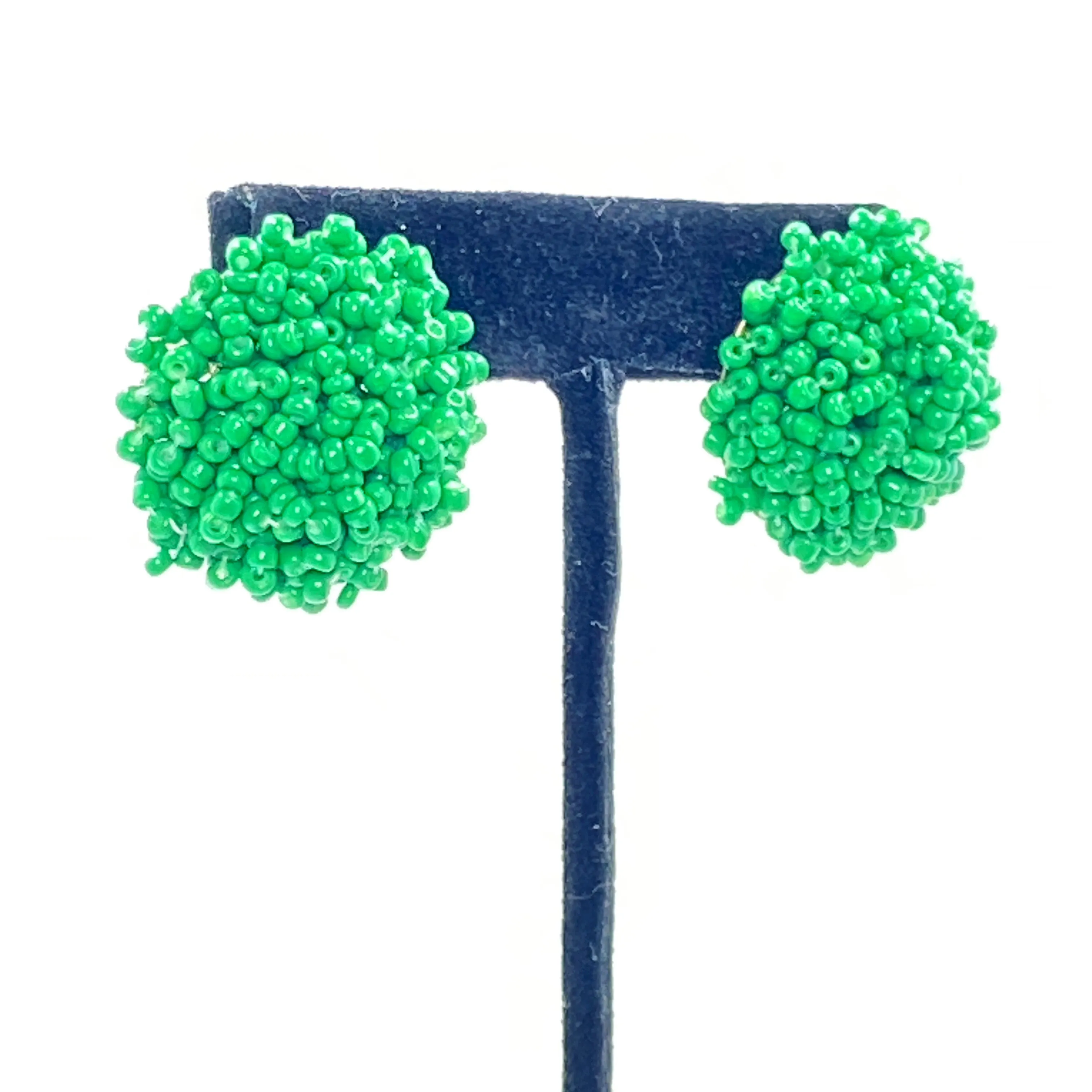 Gretta Pom Pom Bead Earrings