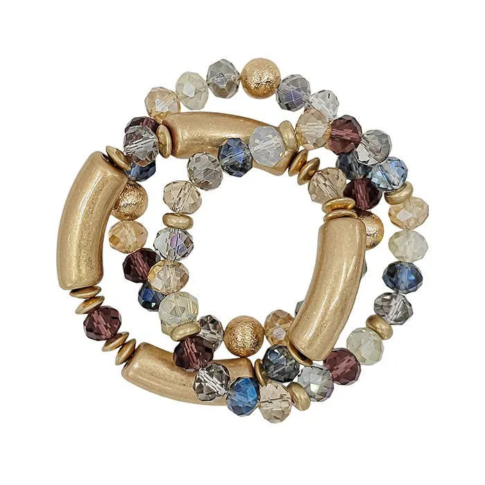 Hamlin Dark Multi Bracelet