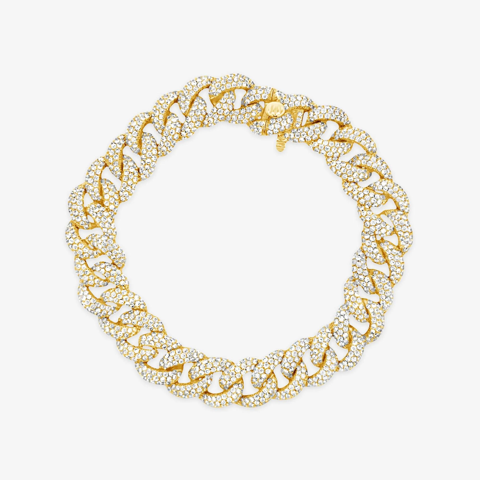 Havana Link Pave 8.45CT Bracelet