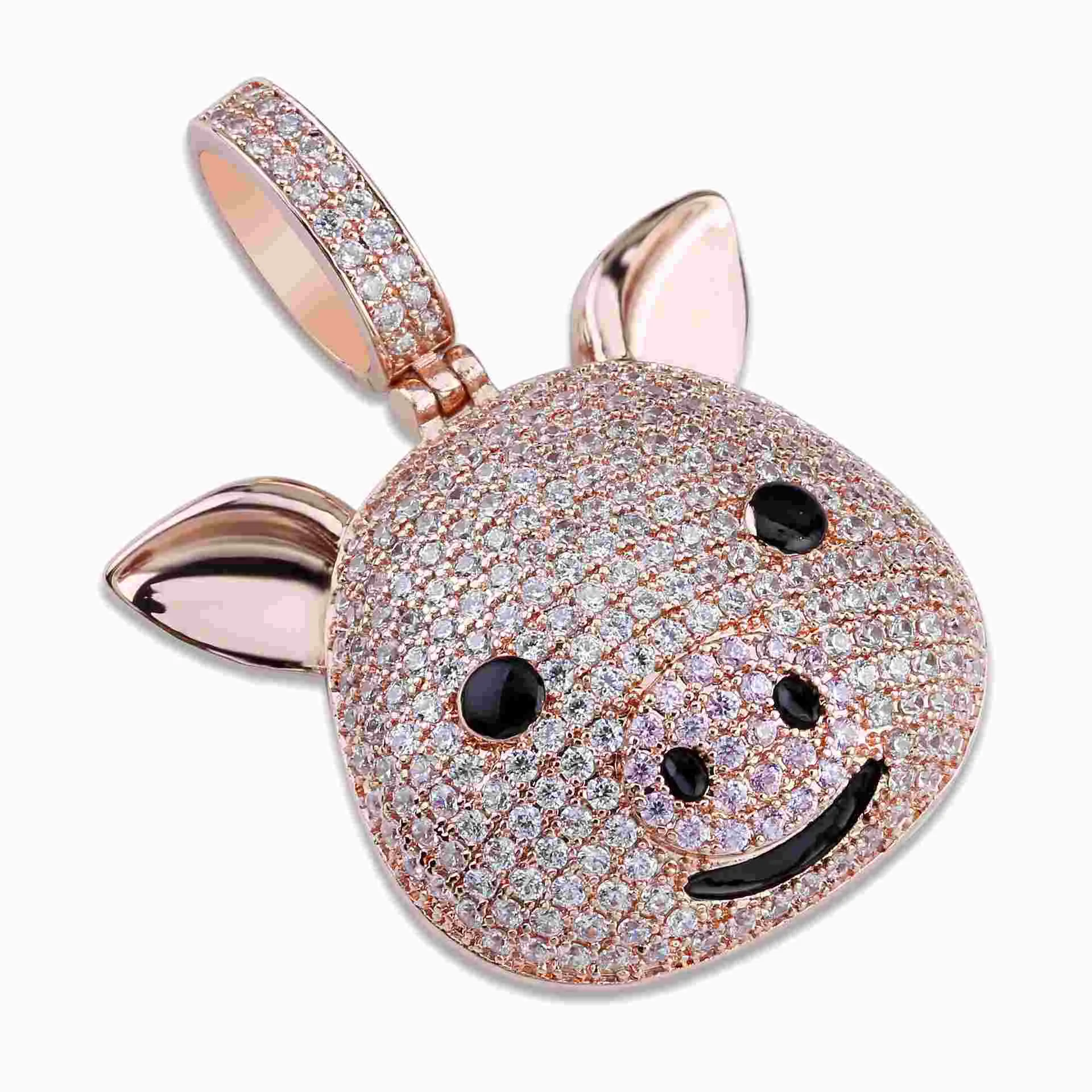 Iced Piggy pendant