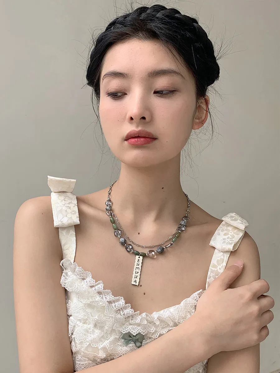 Jiu Xiao 九霄 Nine Heavens New Chinese Style Rune Tag Necklace