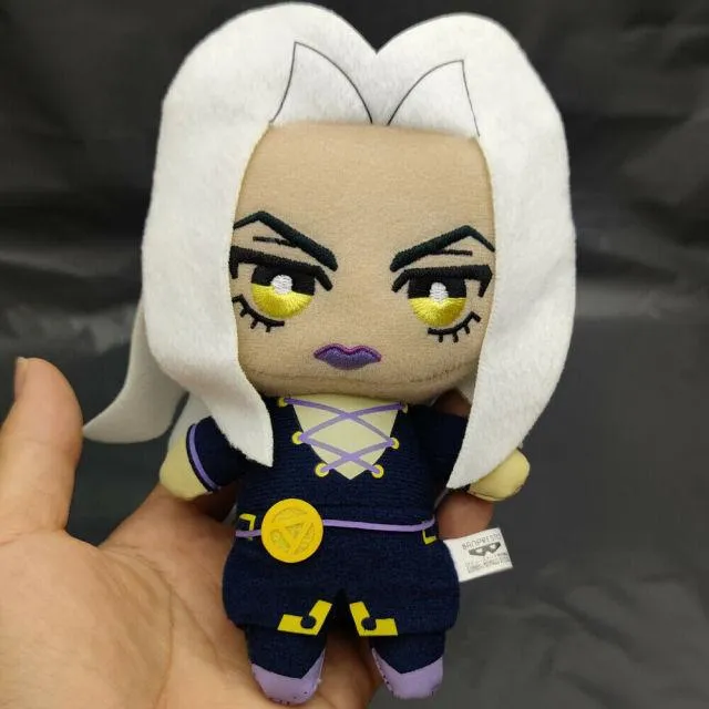 Jojos Bizarre Adventure Giorno Narancia Mista Buccellati Abbacchio Fugo Yoshikage Kira Rohan Kishibe Josuke plush toy doll