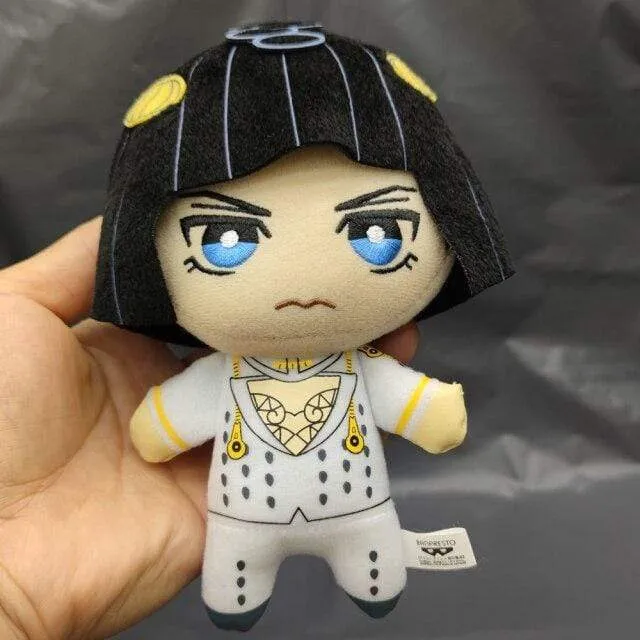 Jojos Bizarre Adventure Giorno Narancia Mista Buccellati Abbacchio Fugo Yoshikage Kira Rohan Kishibe Josuke plush toy doll