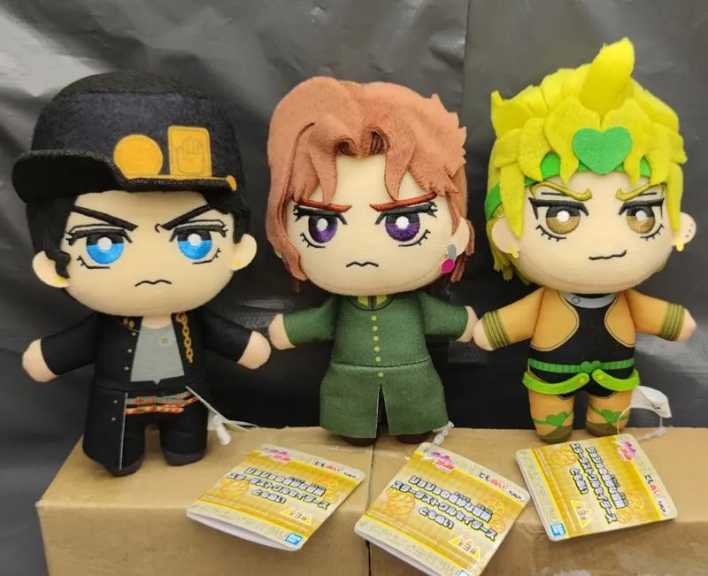 Jojos Bizarre Adventure Giorno Narancia Mista Buccellati Abbacchio Fugo Yoshikage Kira Rohan Kishibe Josuke plush toy doll