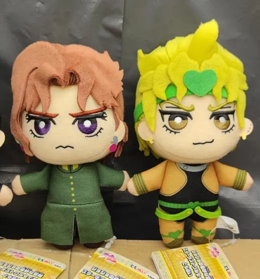 Jojos Bizarre Adventure Giorno Narancia Mista Buccellati Abbacchio Fugo Yoshikage Kira Rohan Kishibe Josuke plush toy doll