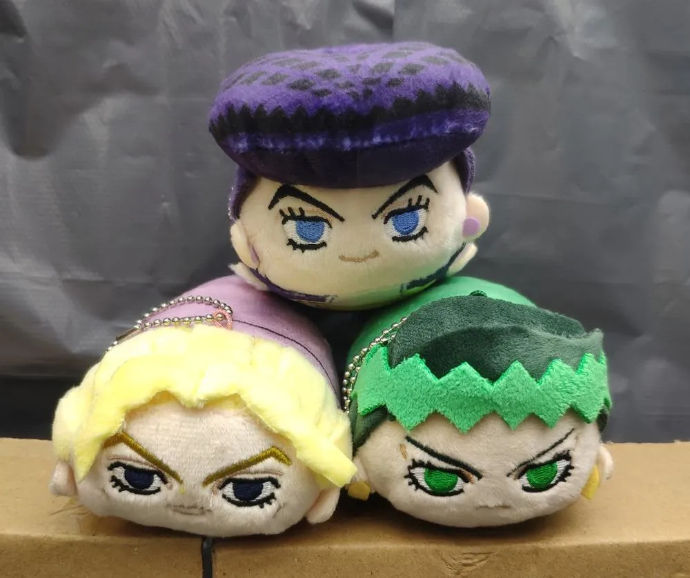 Jojos Bizarre Adventure Giorno Narancia Mista Buccellati Abbacchio Fugo Yoshikage Kira Rohan Kishibe Josuke plush toy doll