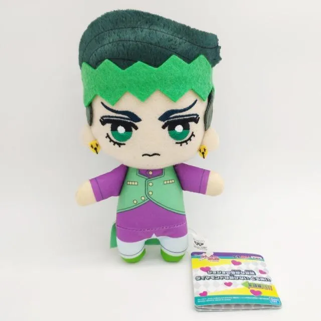 Jojos Bizarre Adventure Giorno Narancia Mista Buccellati Abbacchio Fugo Yoshikage Kira Rohan Kishibe Josuke plush toy doll