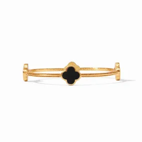 Julie Vos Chloe Bangle Obsidian Black