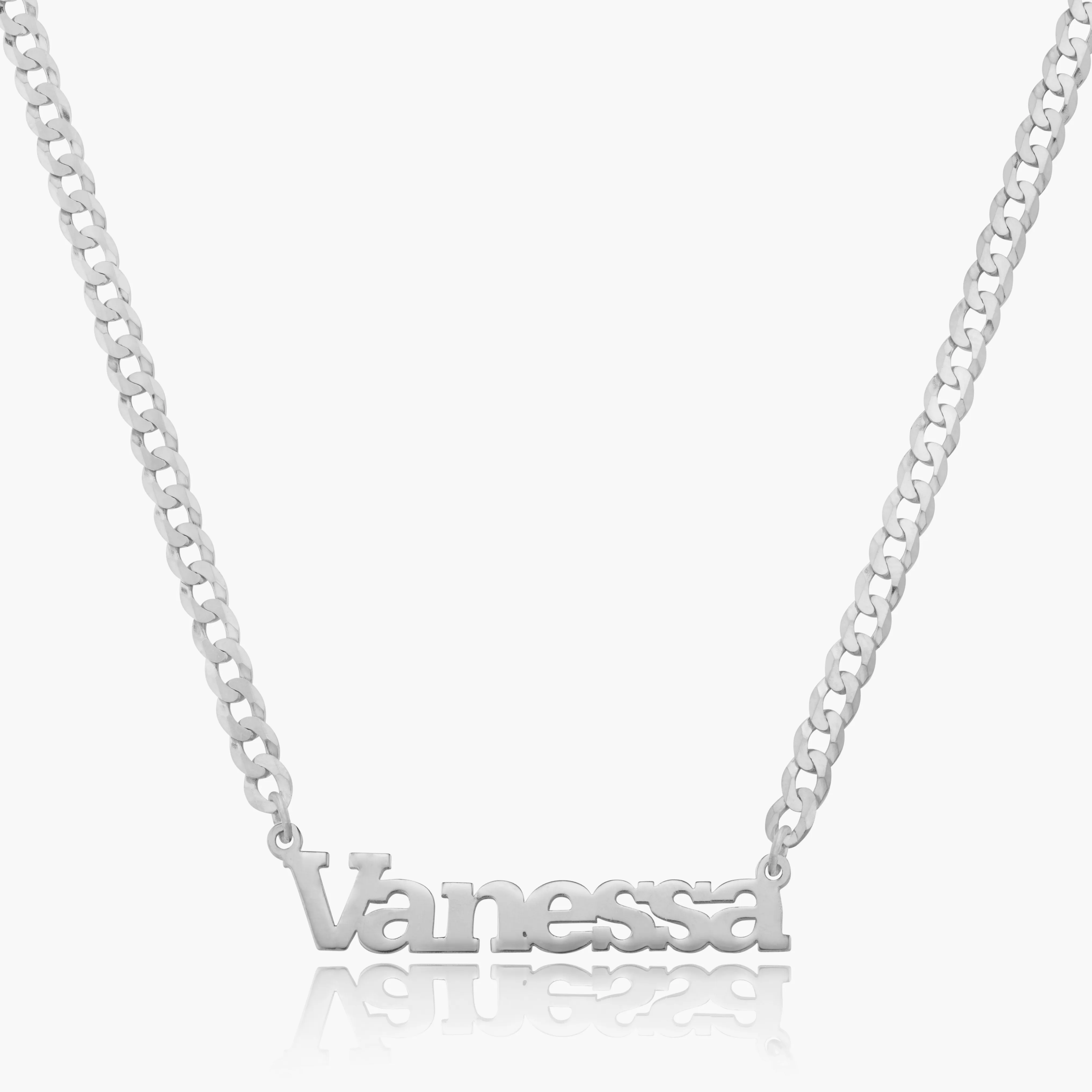 Kid's Times New Roman Name Necklace