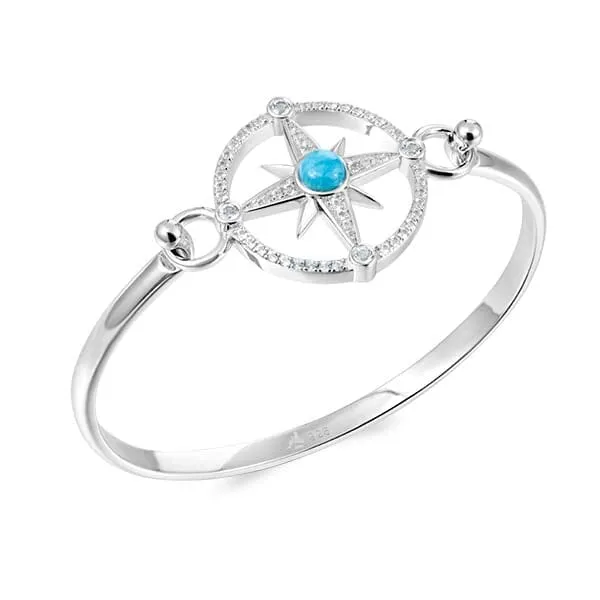 Larimar Compass Converta Bangle