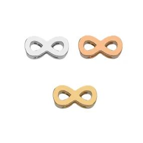 Letter charm infinity