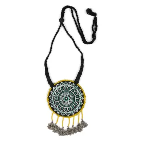 Mandala Hand Painted Neckpiece