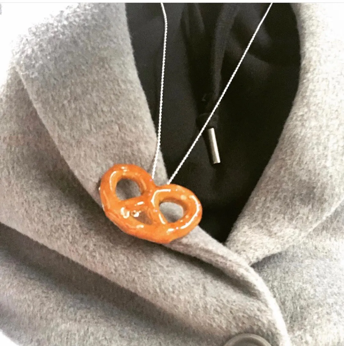 Mini Pretzel Necklace