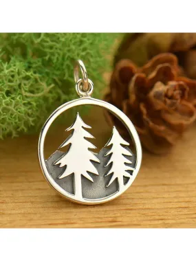 Mountain Trees Necklace