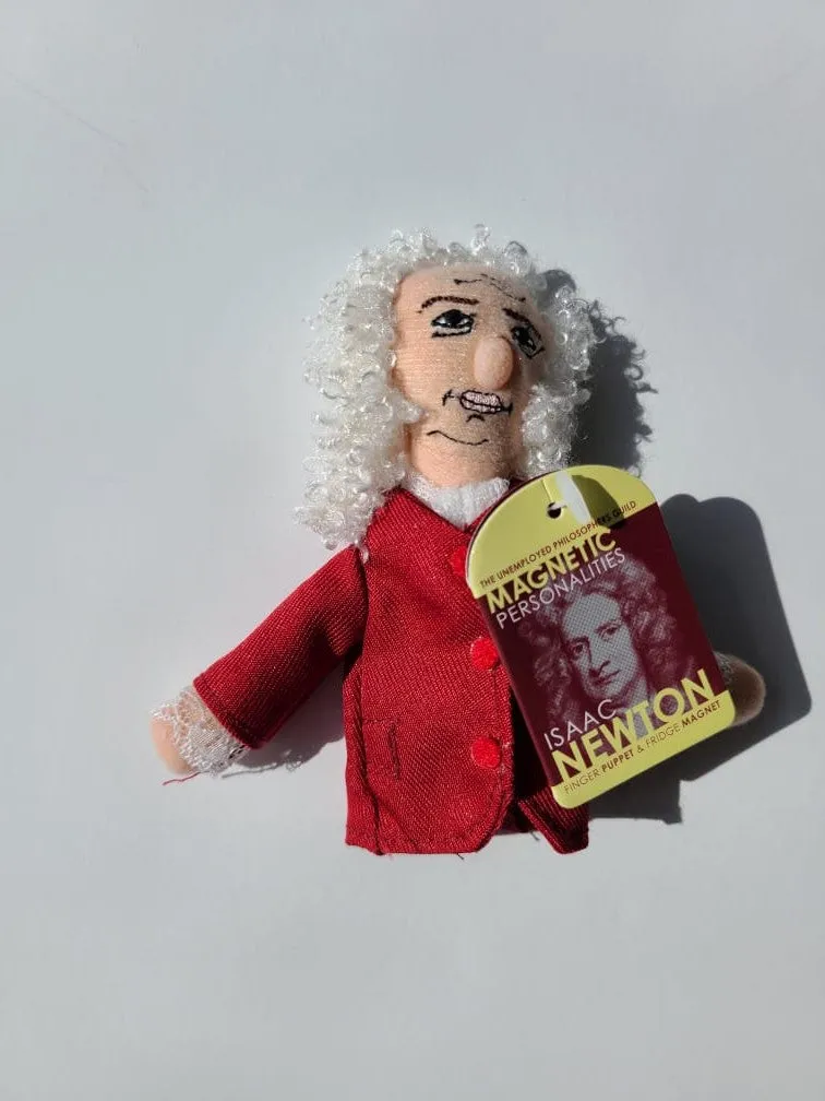 Newton Finger Puppet